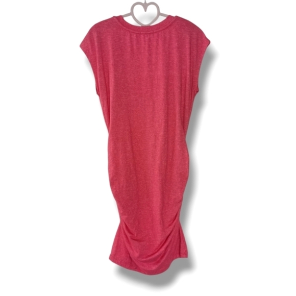 Sundry Knot-Front Dress in Red Size Medium - Picture 3 of 5